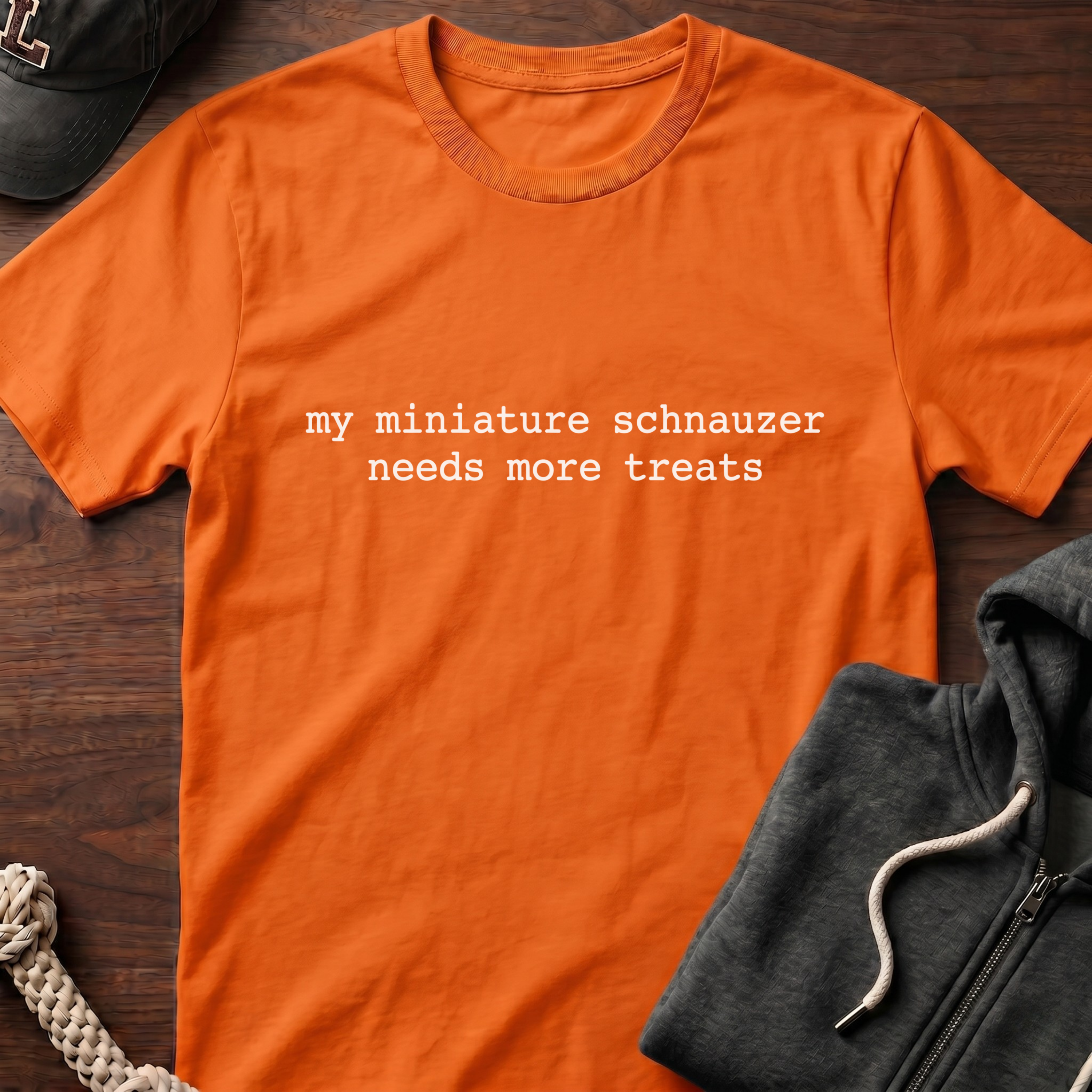 needs more treats_WHITE T-Shirt