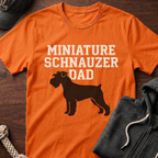 Miniature Schnauzer Dad T-Shirt