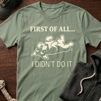 First Of All_OFF WHITE T-Shirt