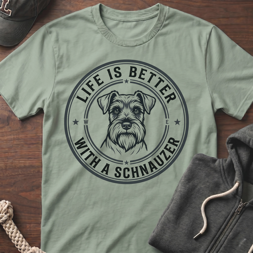 Life Is Better_BLACK T‑Shirt