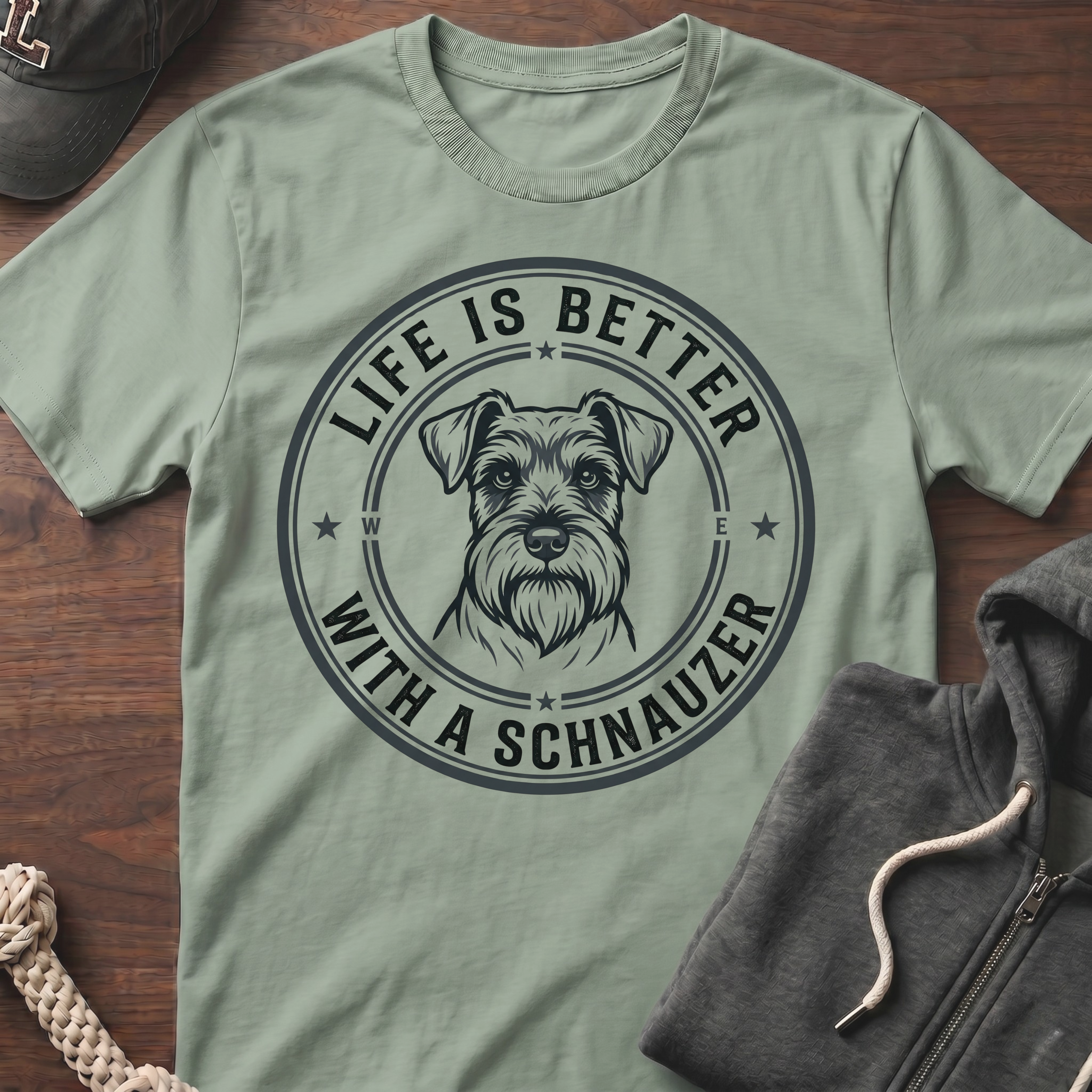 Life Is Better_BLACK T‑Shirt