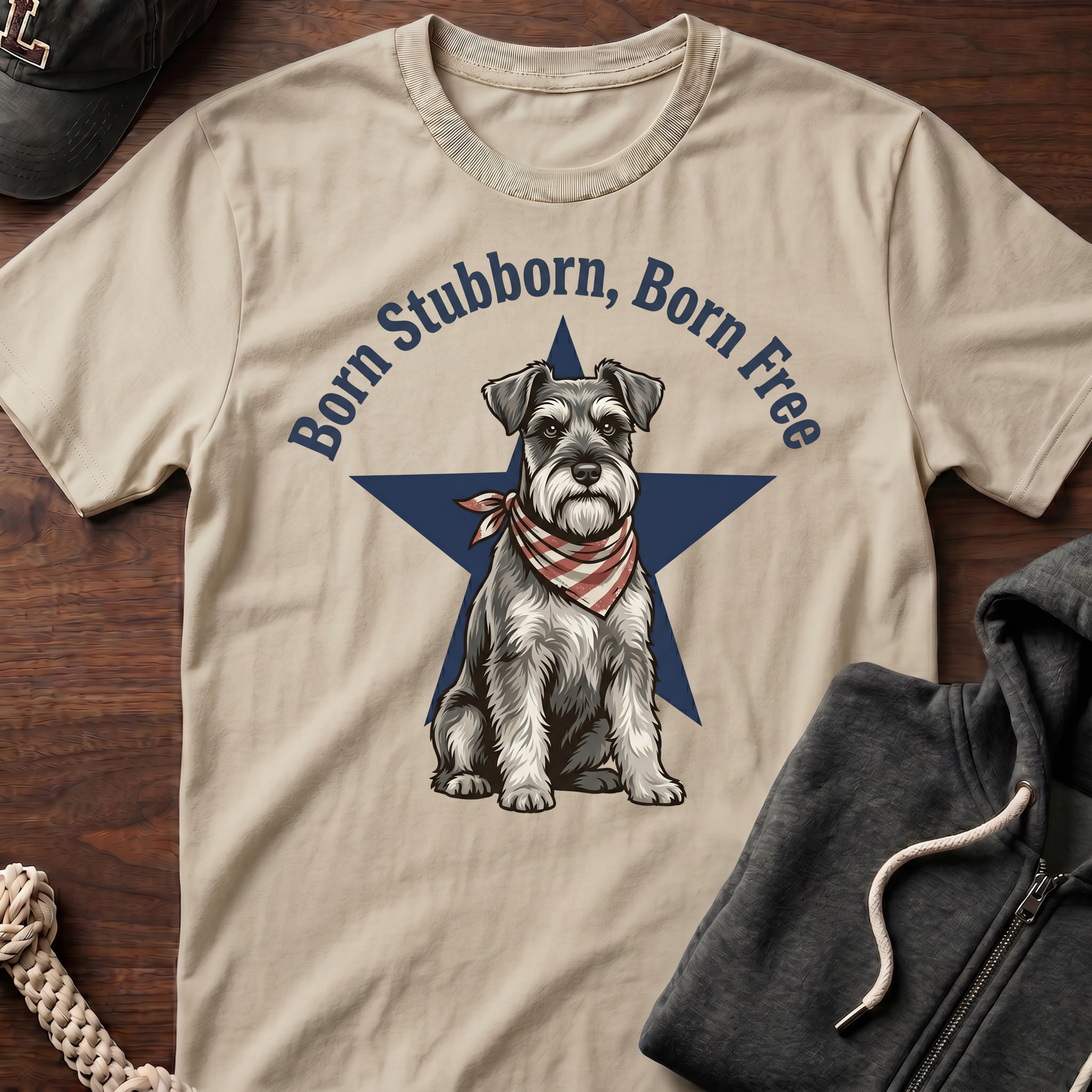 Born Stubborn T‑Shirt