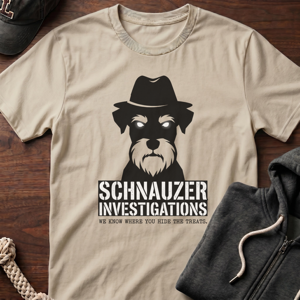 Schnauzer Investigations T-Shirt