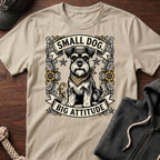 Small Dog Big Attitude T‑Shirt