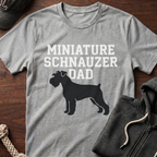 Miniature Schnauzer Dad T-Shirt