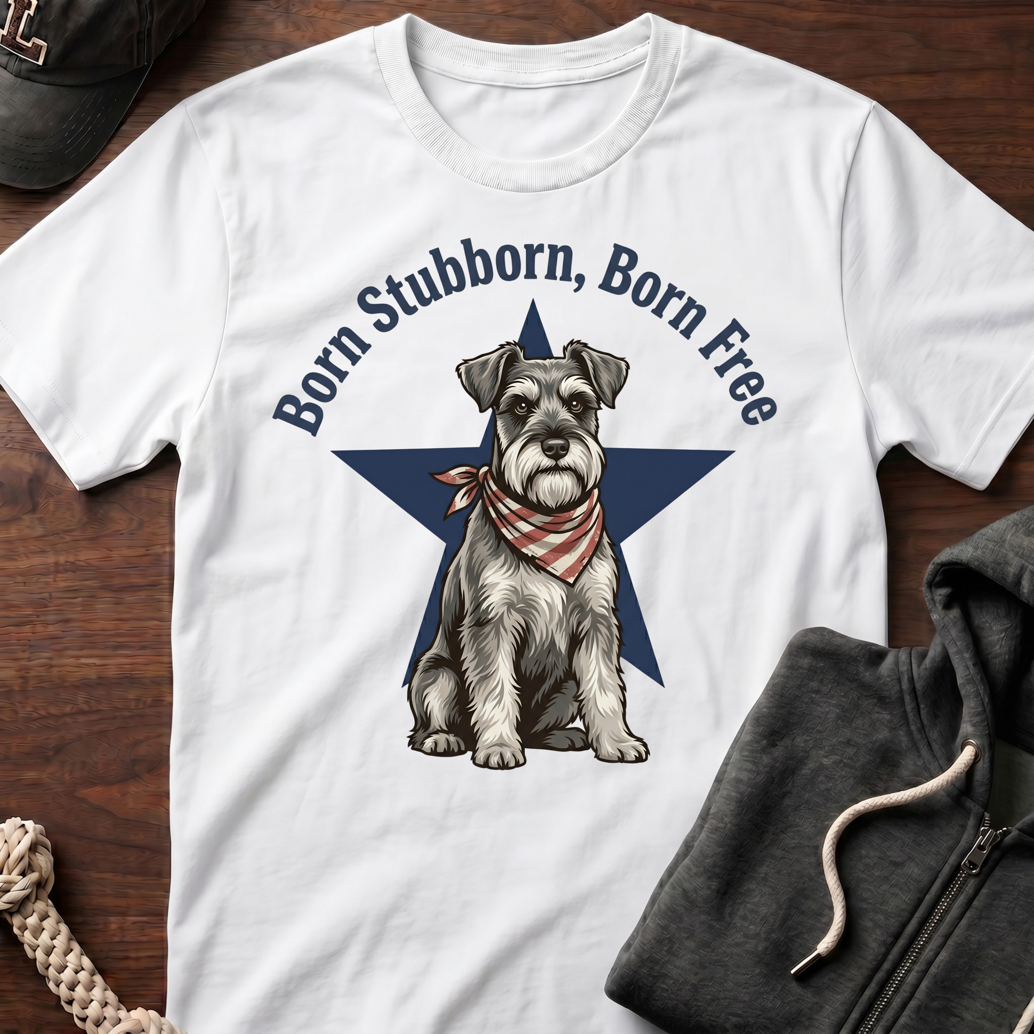 Born Stubborn T‑Shirt