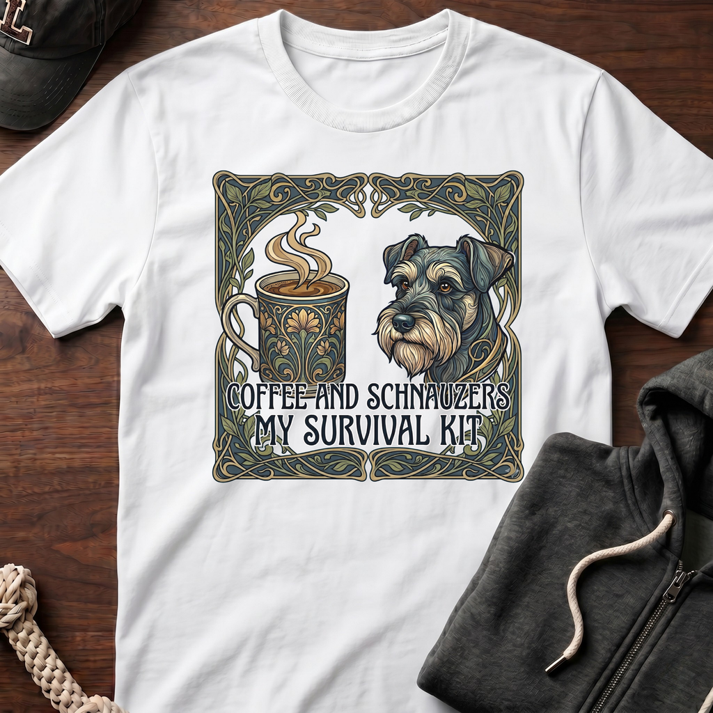 Coffee and Schnauzers T‑Shirt