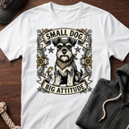 Small Dog Big Attitude T‑Shirt
